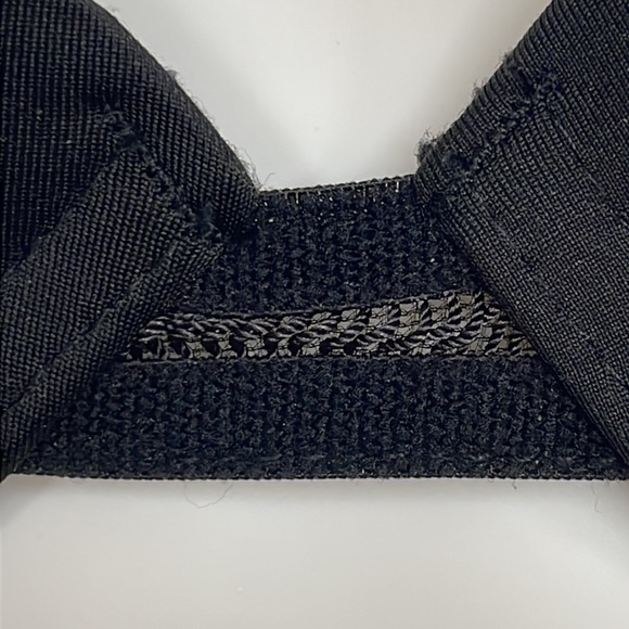 Vince Camuto Bra 36C Black Lace Adjustable Padded Stretchy Polyester Spandex - Picture 3 of 16